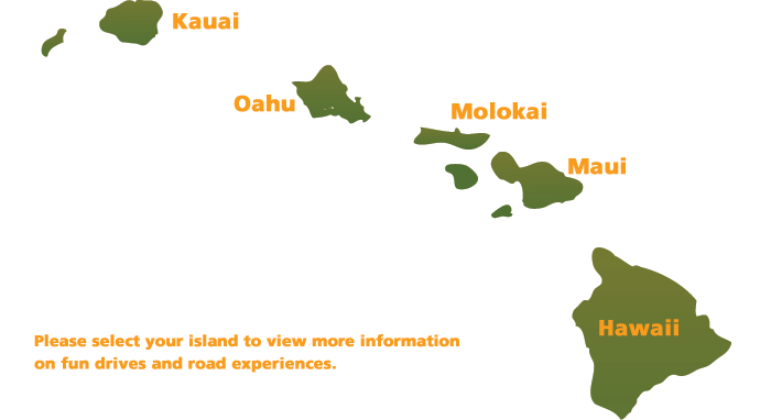 hawaiian islands map. in the Hawaiian Islands